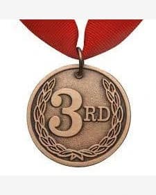 Layer Bronz Medal- 2.25Inch
