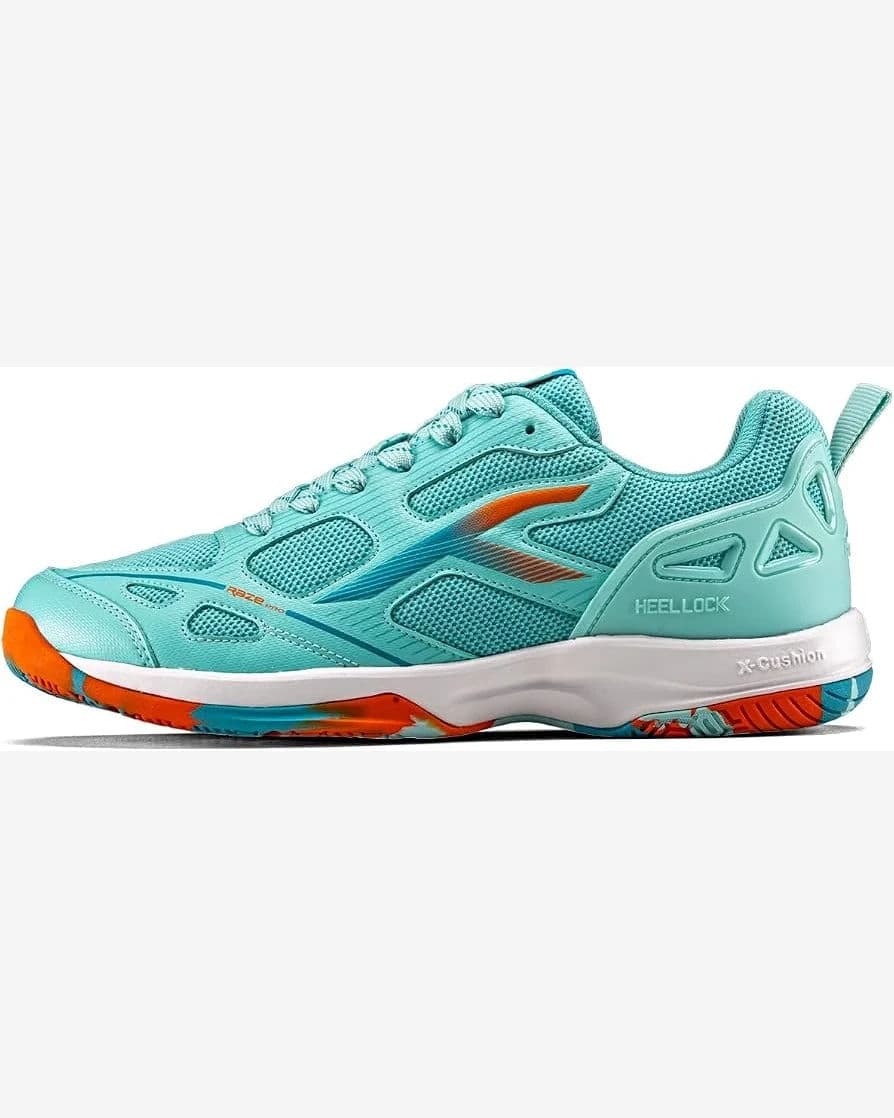 Badminton Shoes- Hundred Raze Pro II (No.8 SR) Turquoise