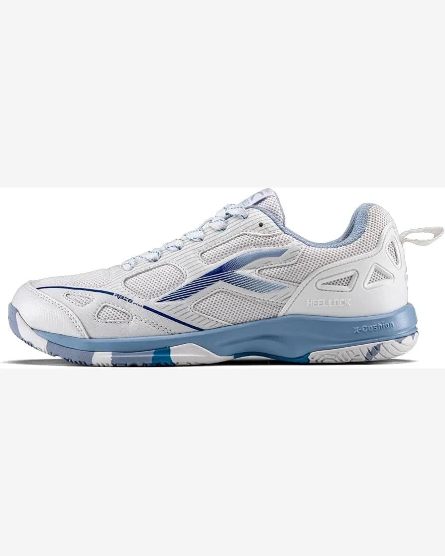 Badminton Shoes- Hundred Raze Pro II (No.10 SR) White/Blue