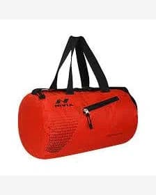 Gym Bag- Nivia Deflate Round-01 Red (BG-5180RG) pouch — image 2