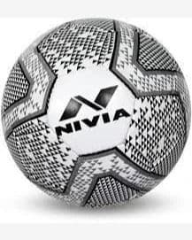 Foot Ball- Nivia Black & White (No.5)