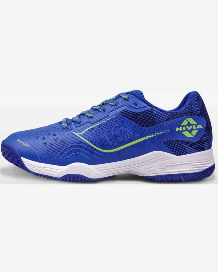 Badminton Shoes- Nivia Hy Court 3.0 Blue (No.10)