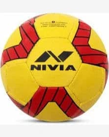 Foot Ball- Nivia Kross World Yellow/Red (No.5) — image 2